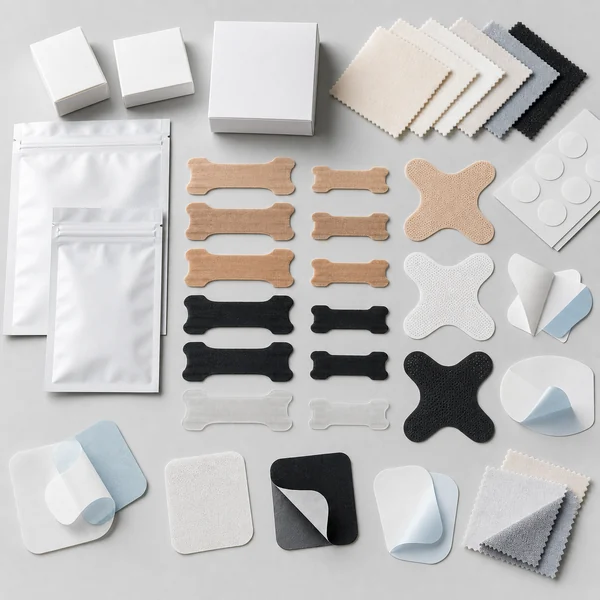 Materials and design options for sleep nasal strips and mouth tape
