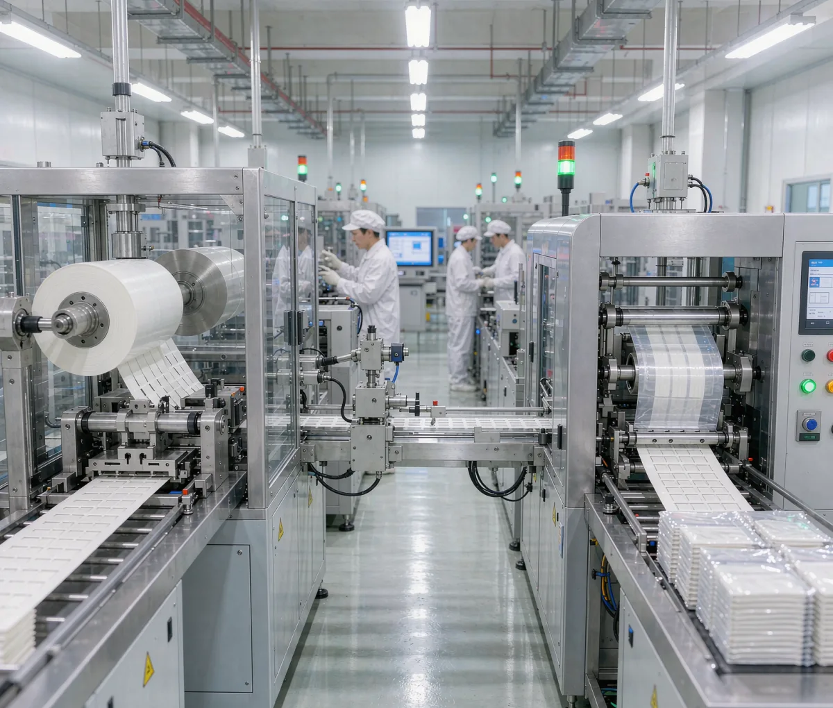 Athena nasal strip production line
