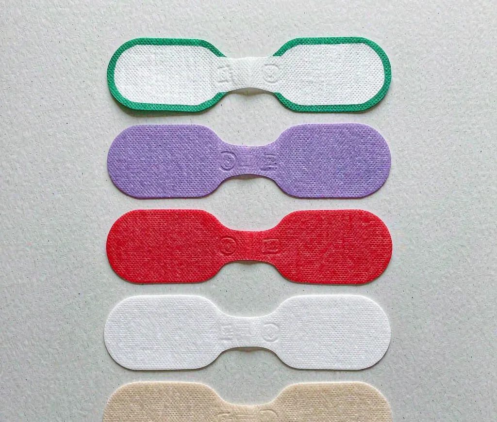 Sports nasal strip colour and design options for private label programs