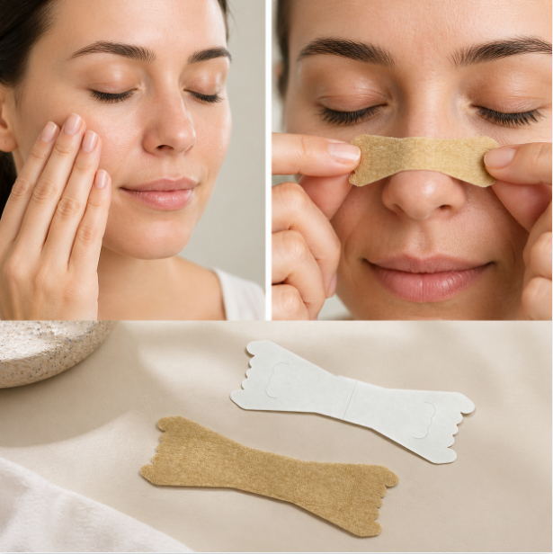 Nasal Strips application Nasal Strips application